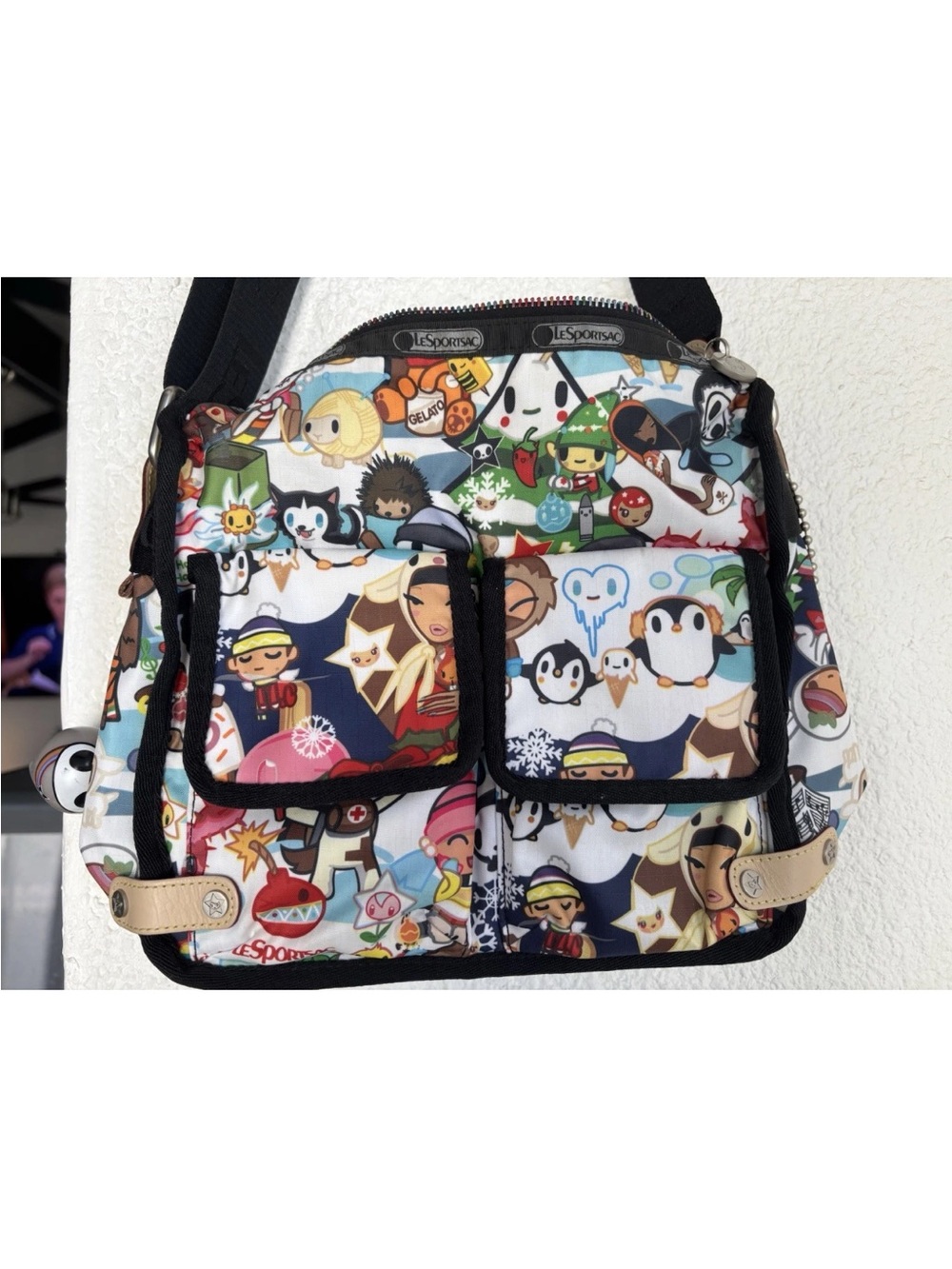 Lesportsac Tokidoki Multicolor Character Print Crossbody - Picture 2 of 10